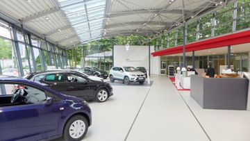 ​Böller und Bahnemann Architekten​ aus ​Rendsburg Gewerbebauten Seat Autohaus Rendsburg