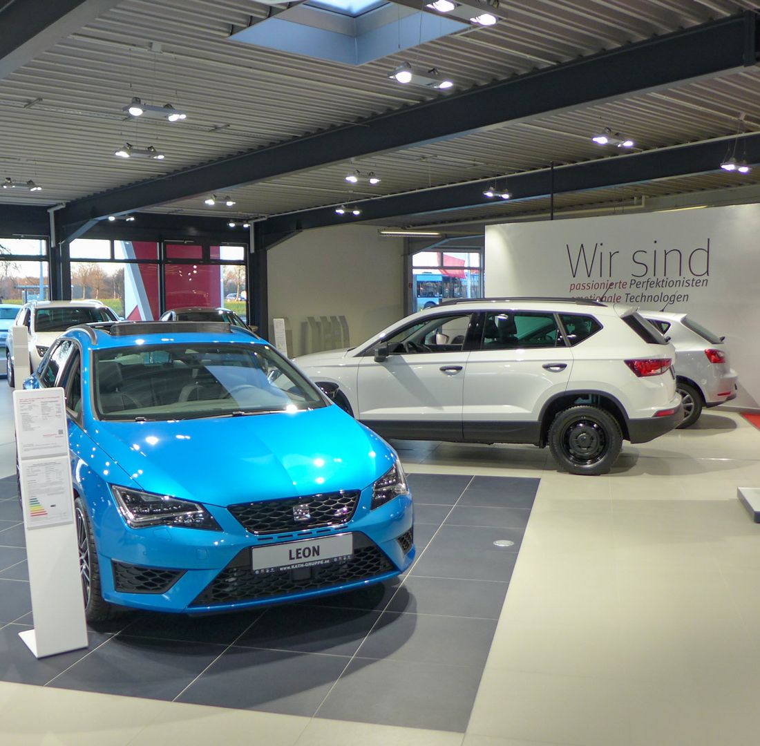 ​Böller und Bahnemann Architekten​ aus ​Rendsburg Gewerbebauten Seat Autohaus Kiel